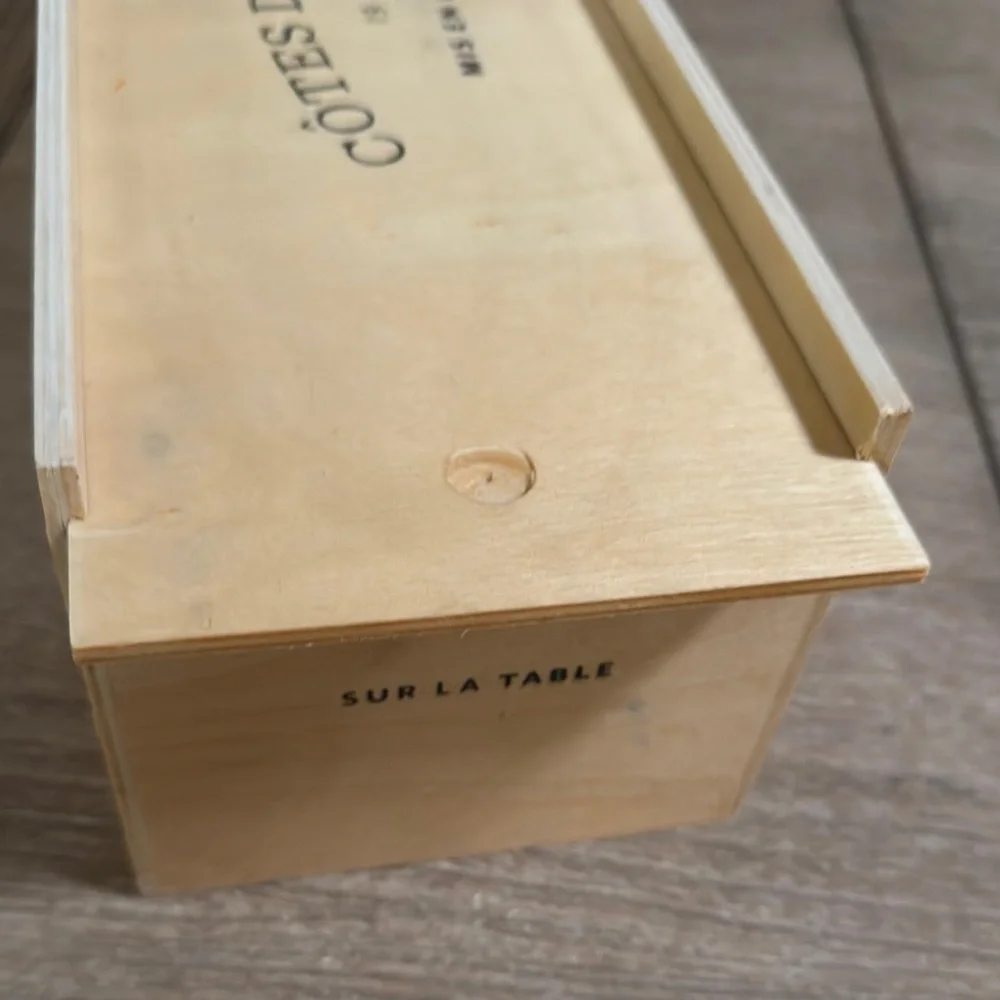 Sur La Table Wooden Wine Storage Box by Sur La Table - Natural Finish